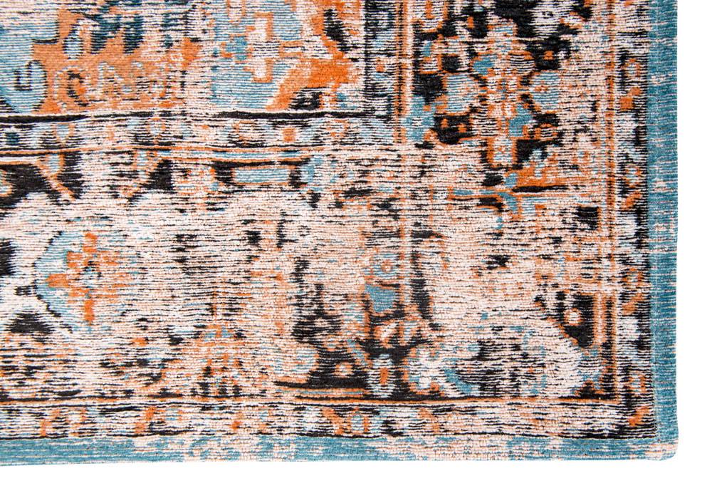 Flatwoven Vintage Orange Rug ☞ Size: 9' 2" x 13' (280 x 390 cm)