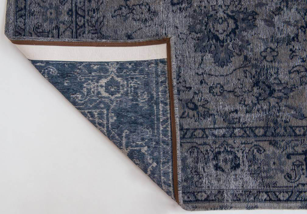 Slate Blue Bright Persian Premium Rug ☞ Size: 2' x 3' (60 x 90 cm)