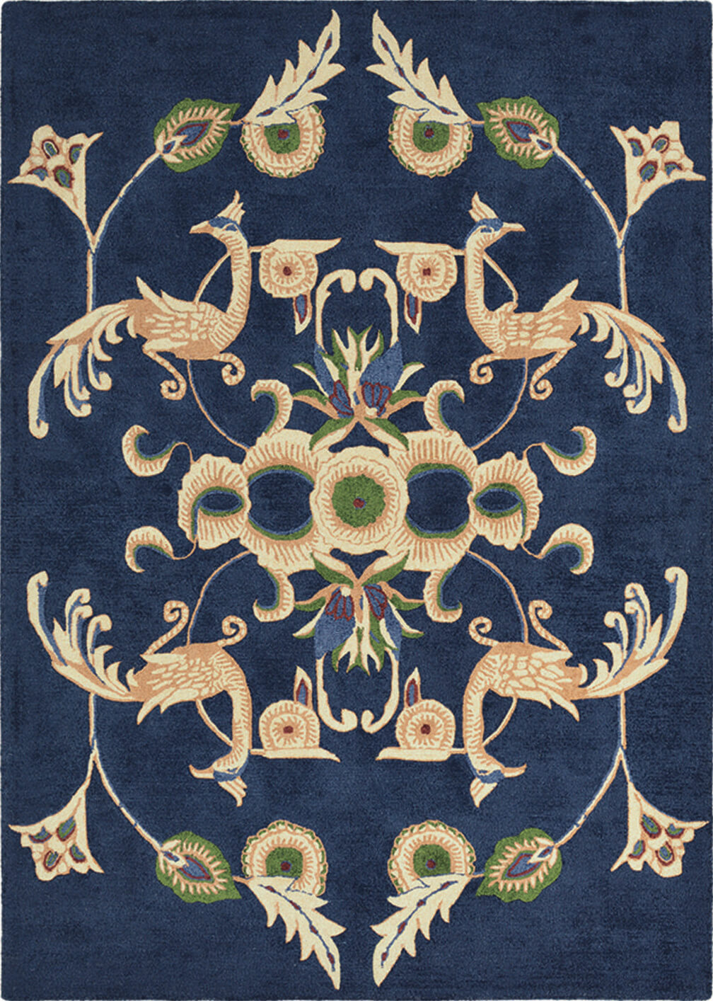 Persia Navy Premium Rug | Size: 5' 7