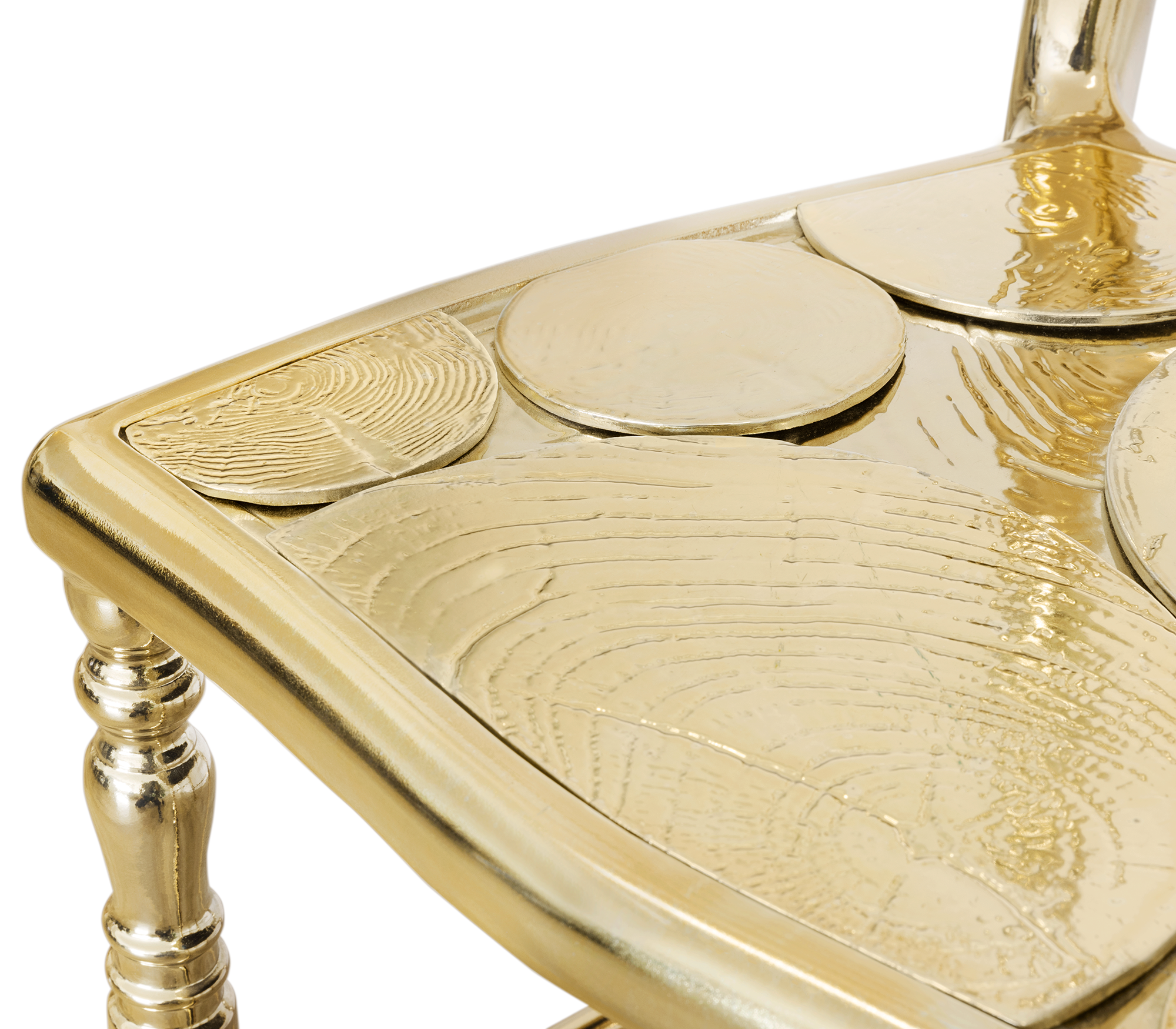 Empyrean Gold Accent Chair