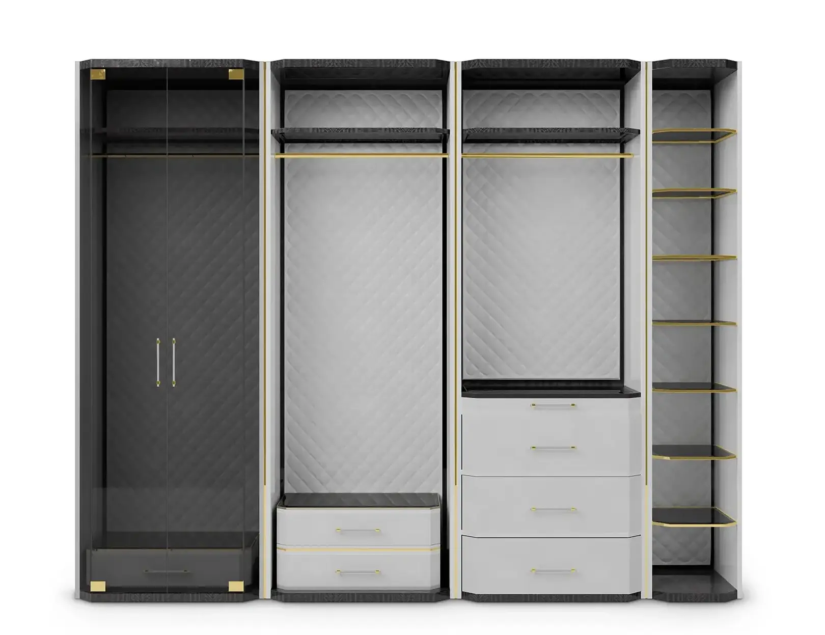 Cadence Grey Closet