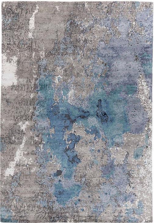 Handmade Luxury Abstract Rug