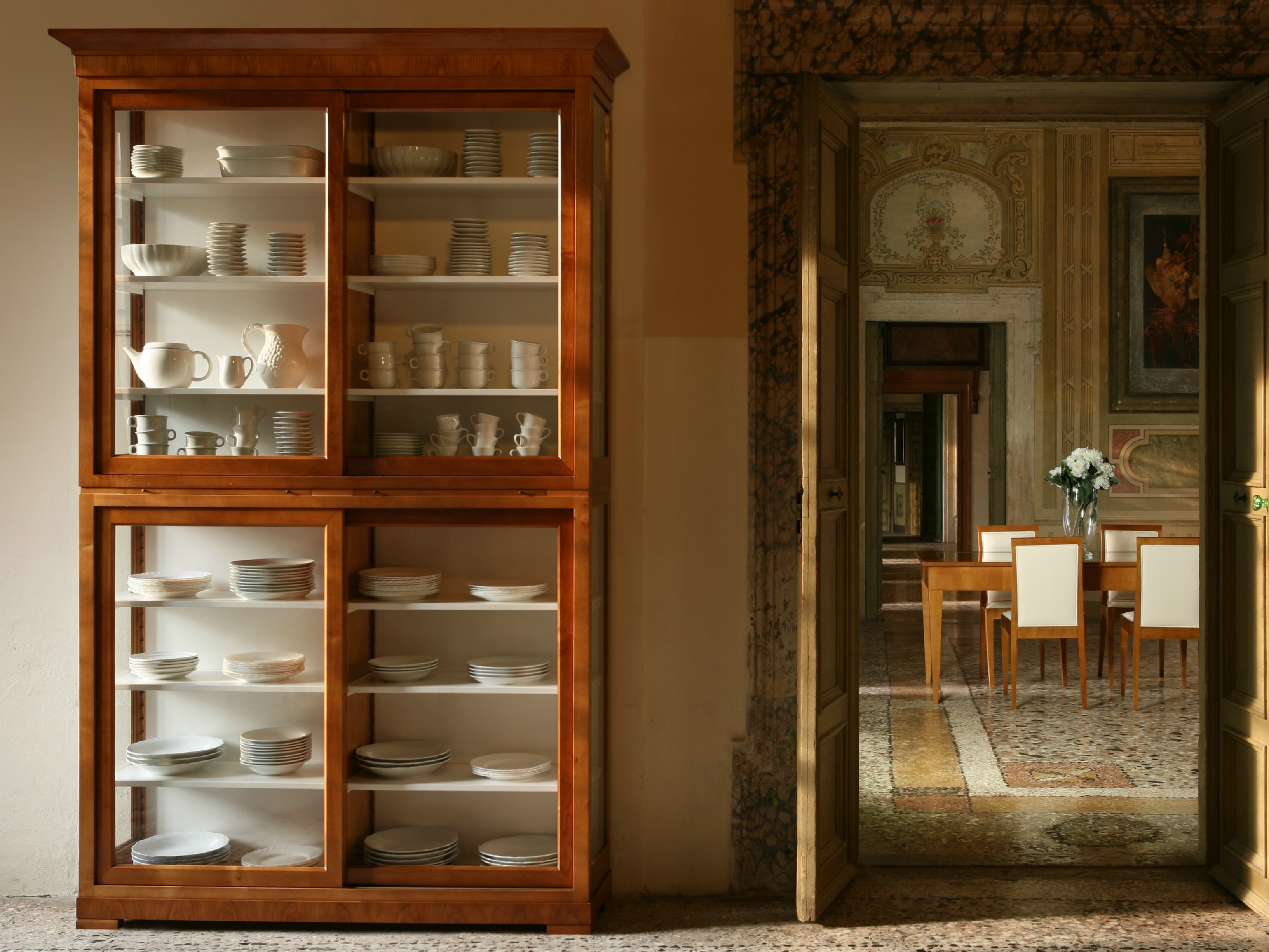 Biedermeier Bookcase
