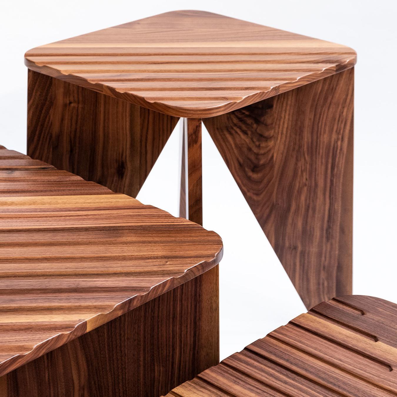 Small Low Wooden Table