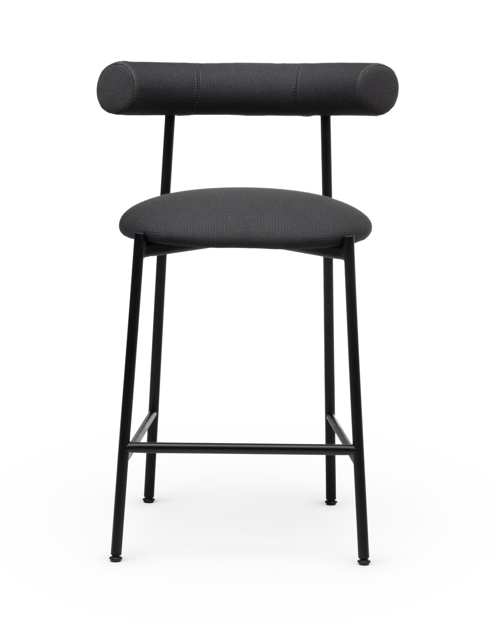 Pampa SG-65 Black Bar Stool
