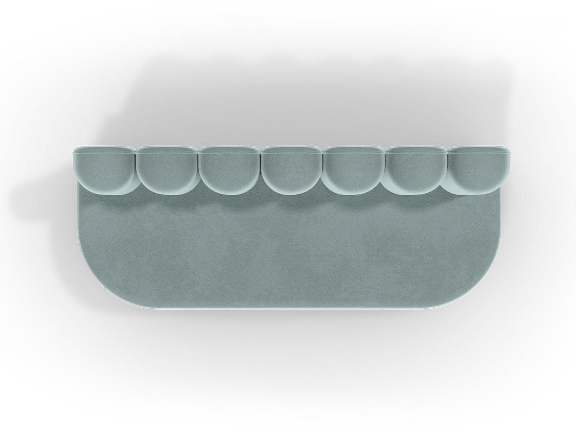 Fluffy Cloud II Snuggle Sofa