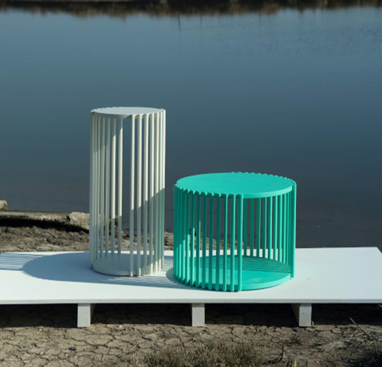 Low Green Coffee Table