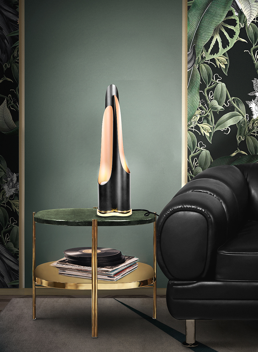 Deep-tone Table Lamp