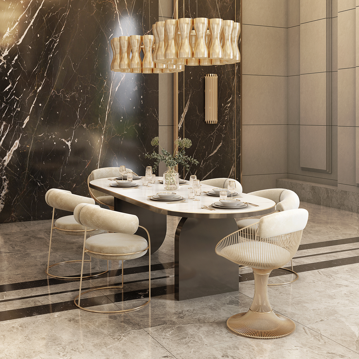 Crown Suspension Lamp - 2