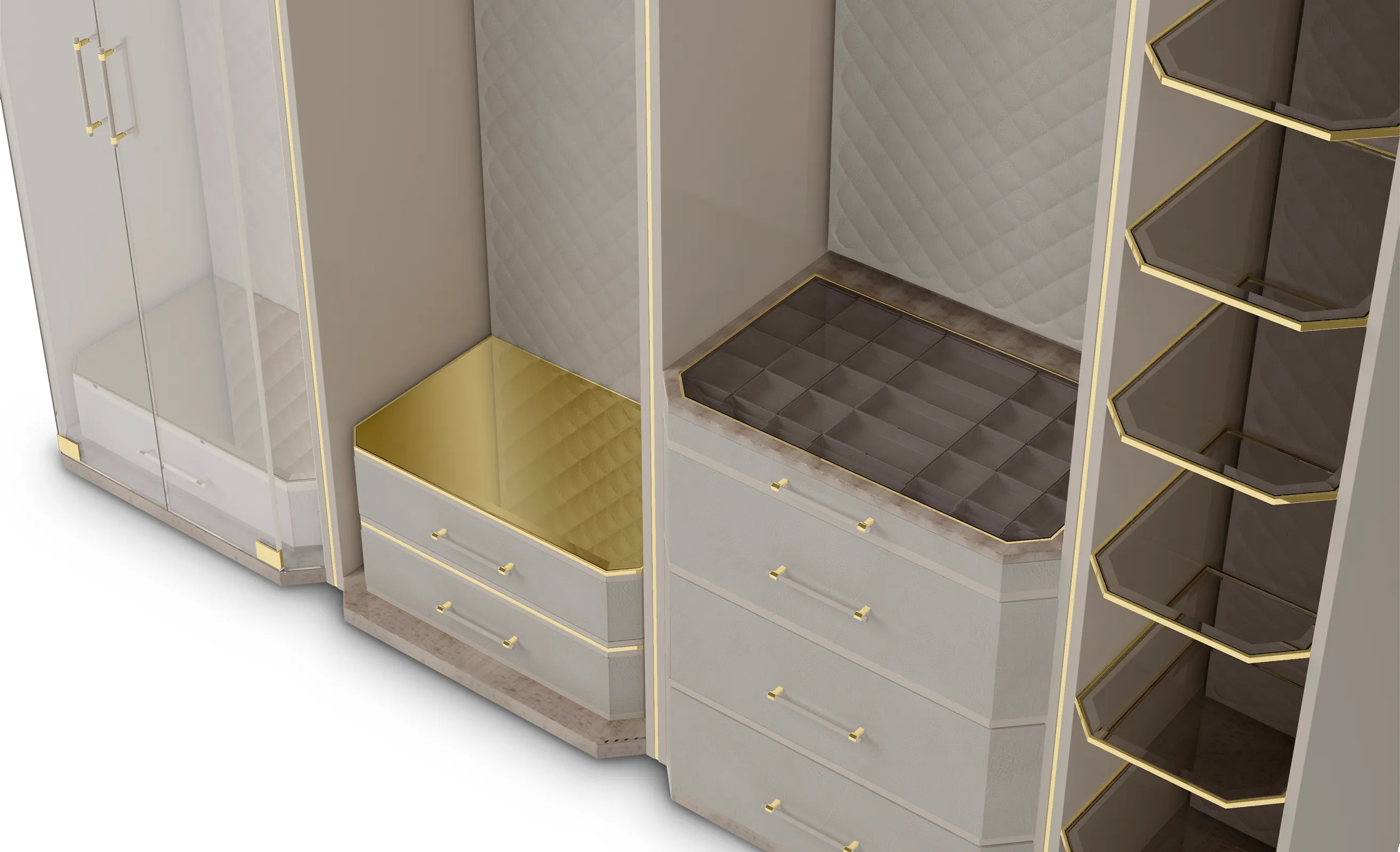 Cadence Beige Closet