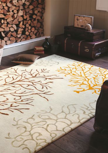 Sanderson Coral-Amber Premium Rug