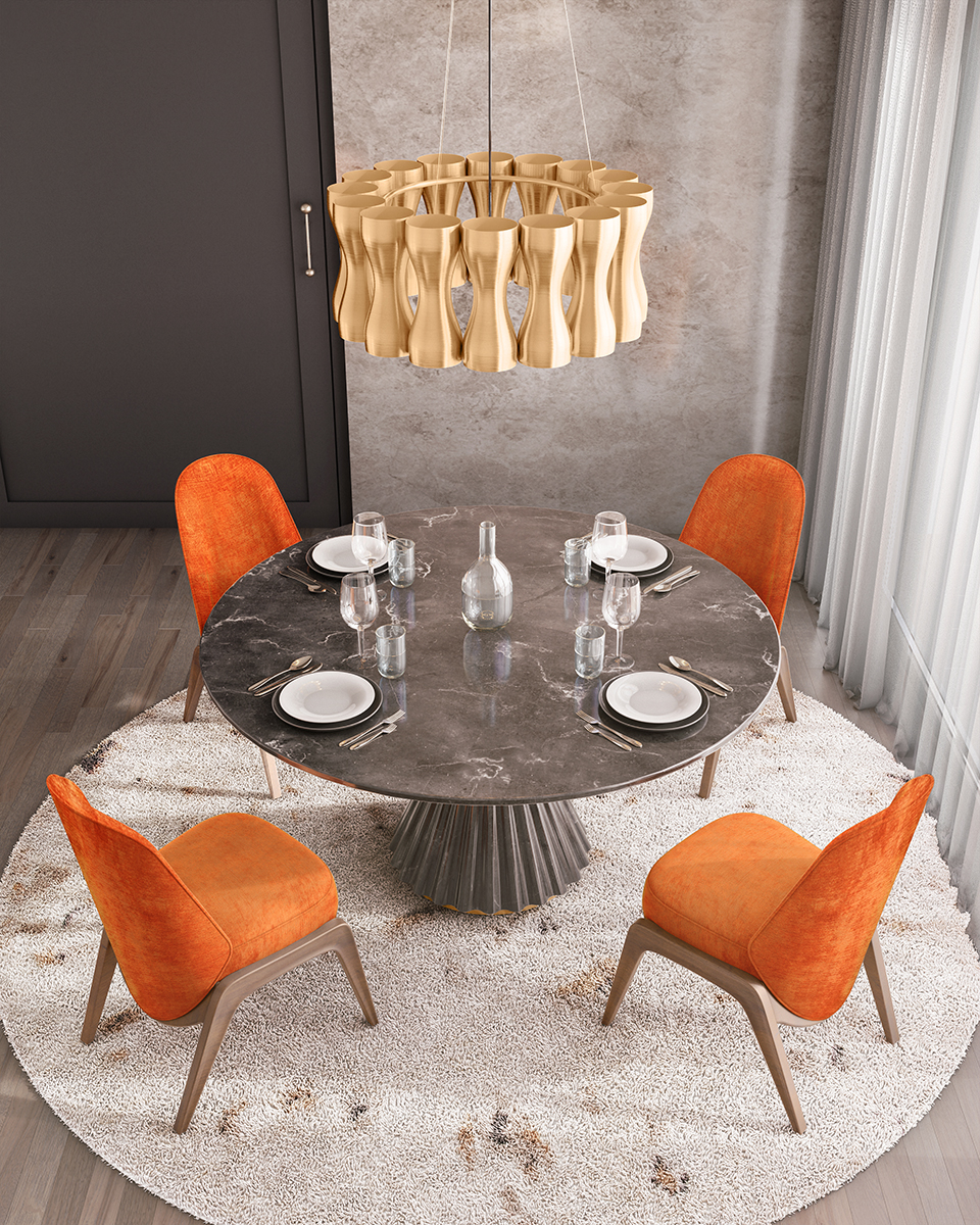 Crown Suspension Lamp - 4