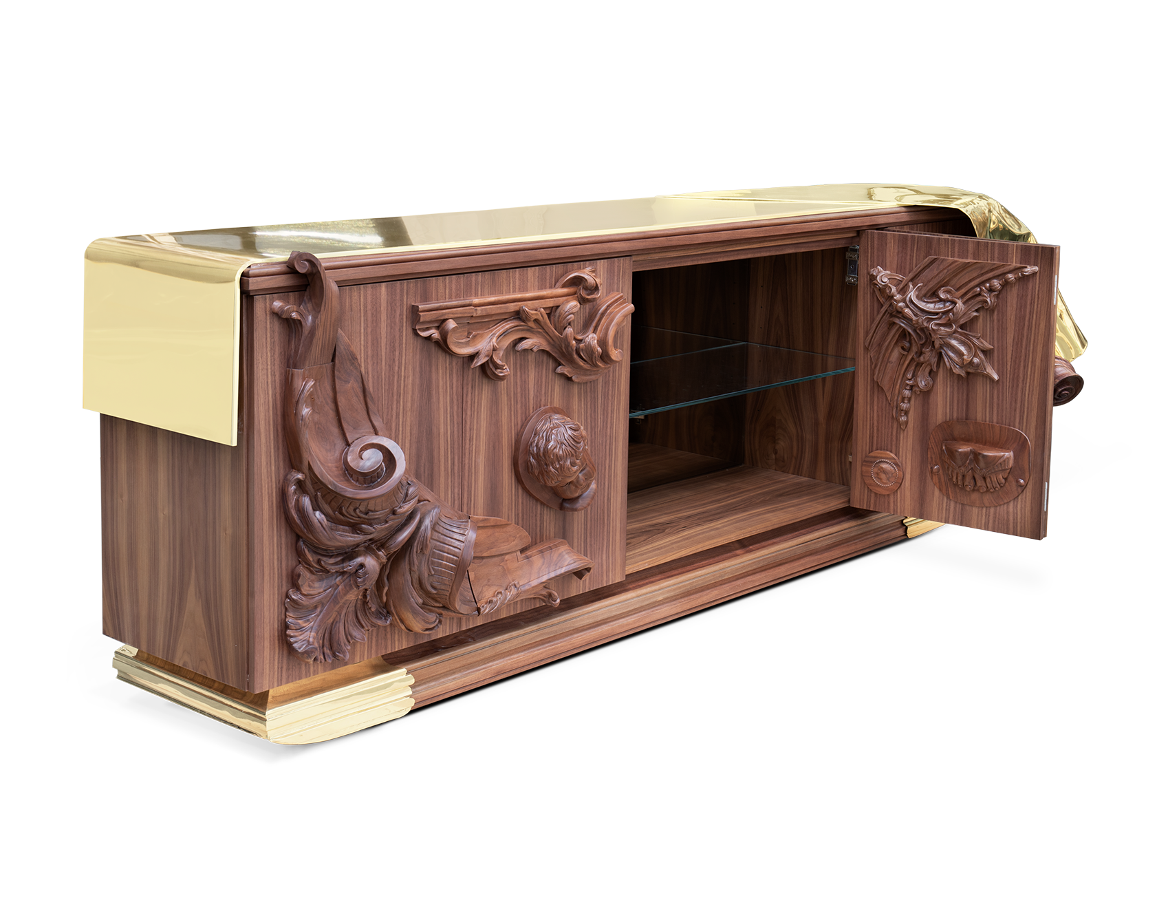 Valiant Walnut Sideboard