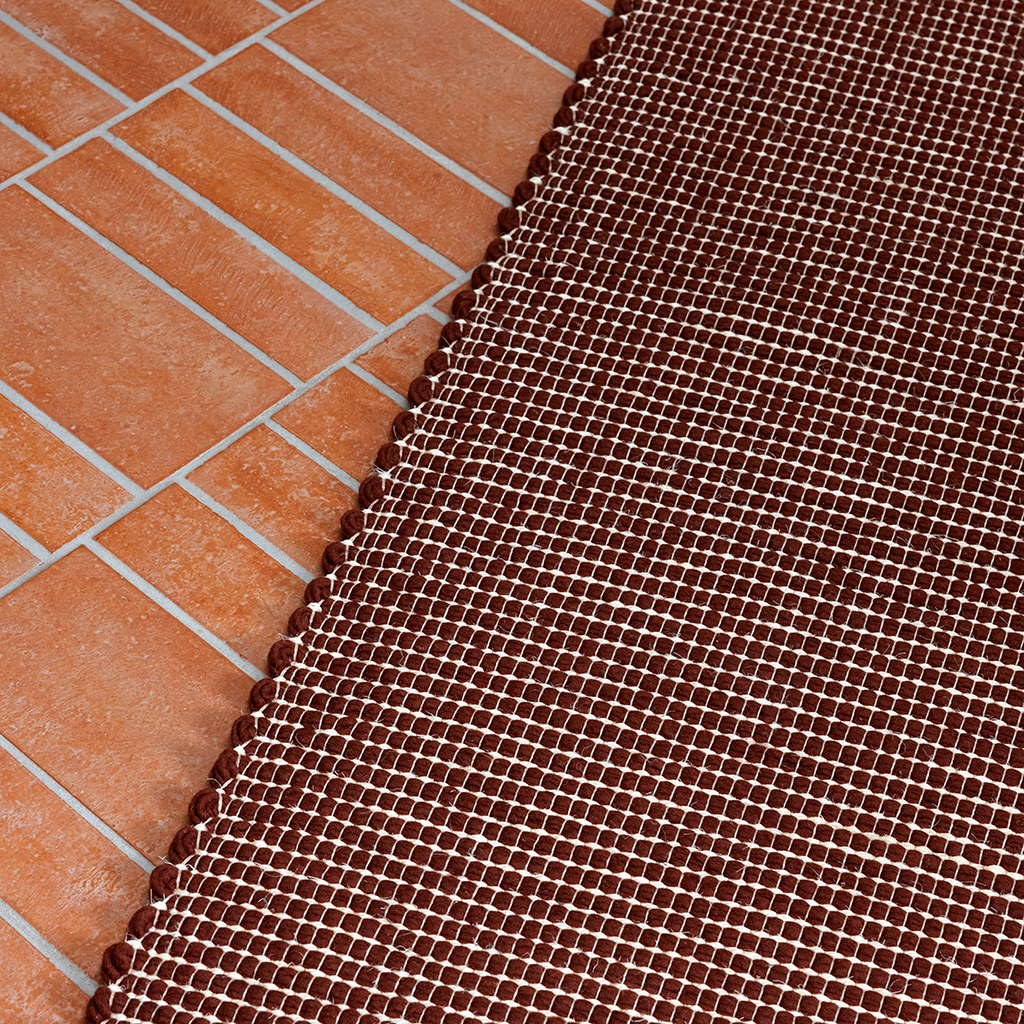 Brick Border Rug