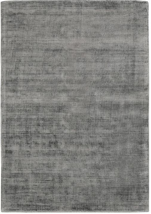 Plain Grey Indian Hand-Loom Rug