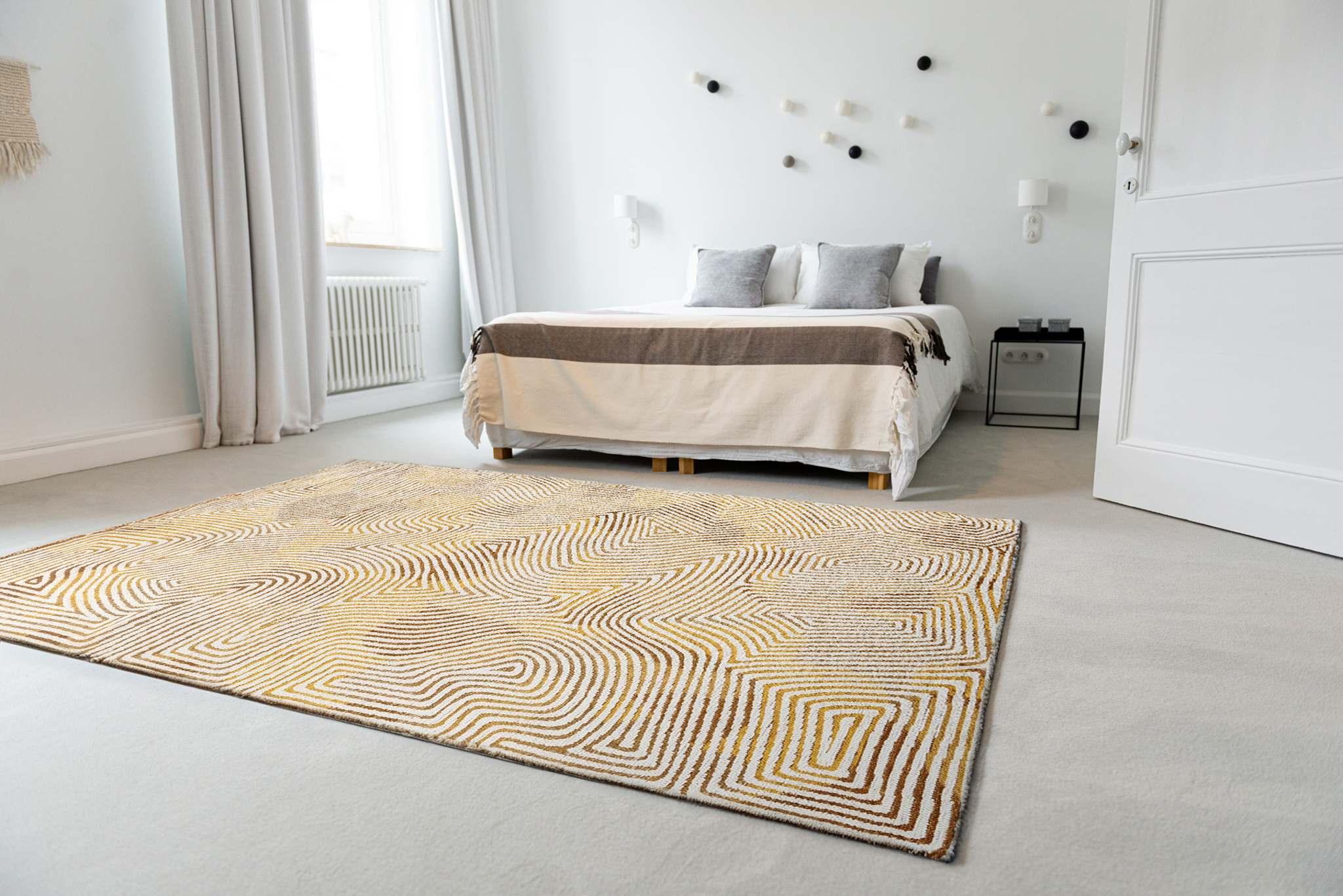 Yellow Hippy Rug