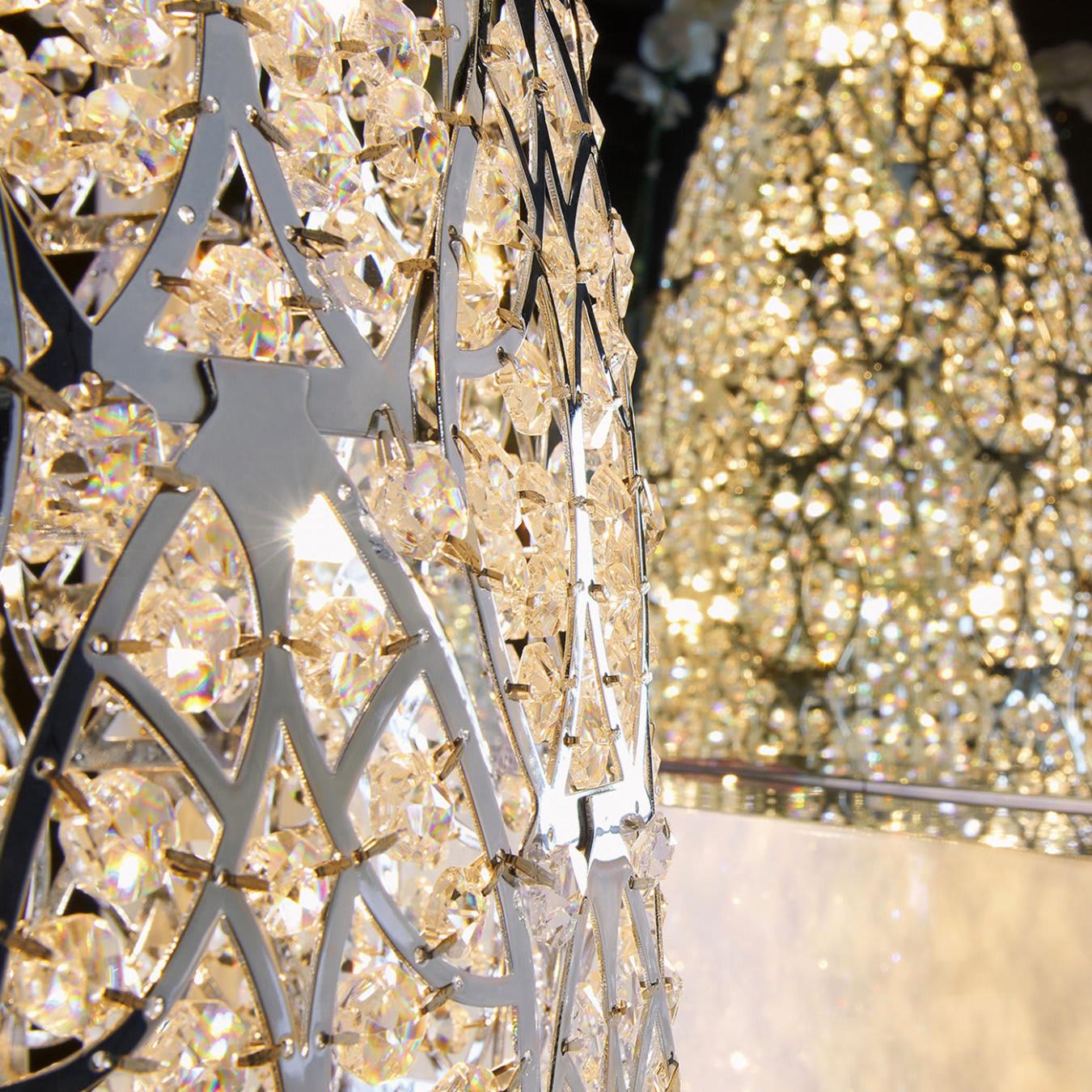 Arabesque Flame Table Lamp