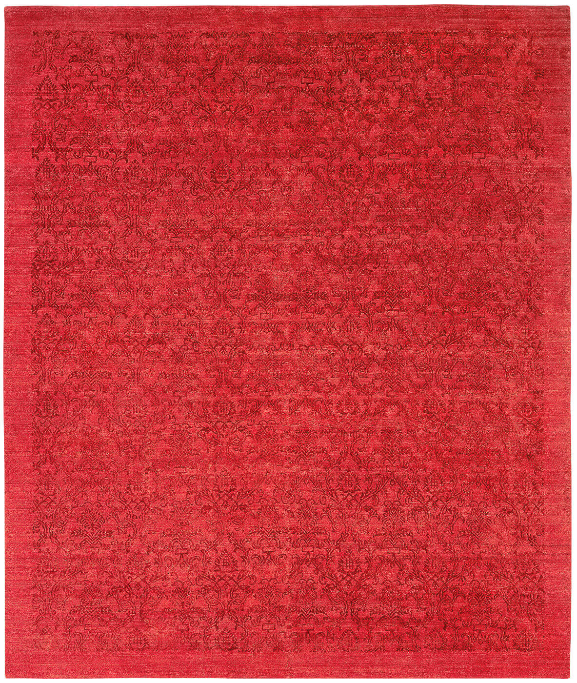 Hand-Woven Roma Red Rug