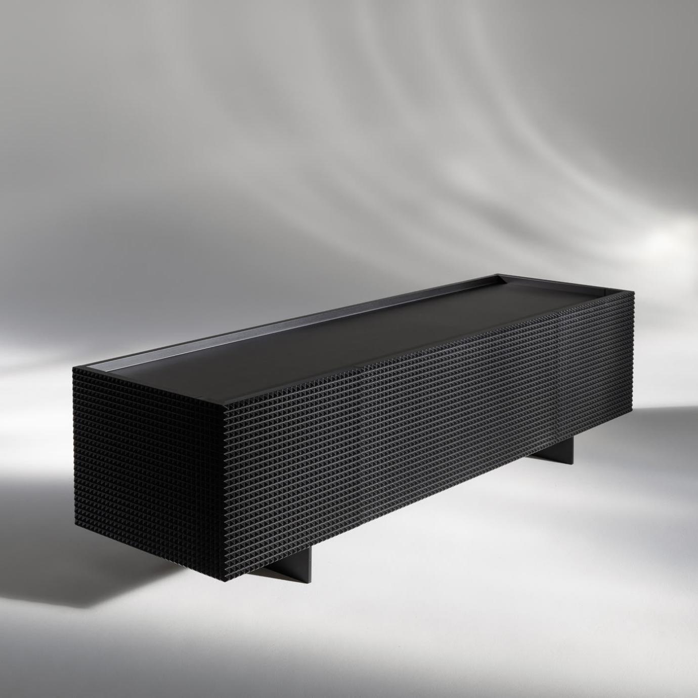 Black TV Stand