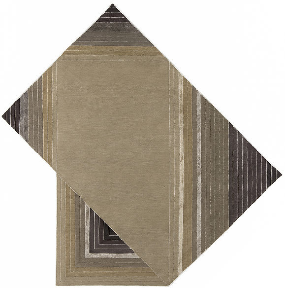 Geometric Wool / Viscose Rug