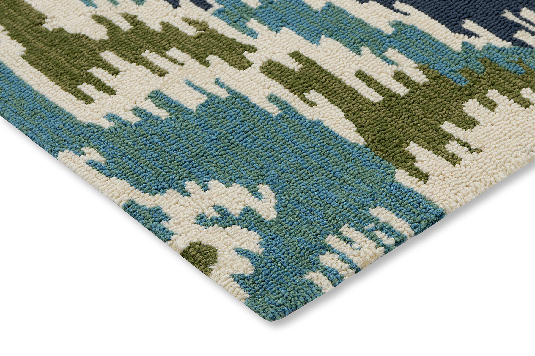 Blue Multi Outdoor Rug