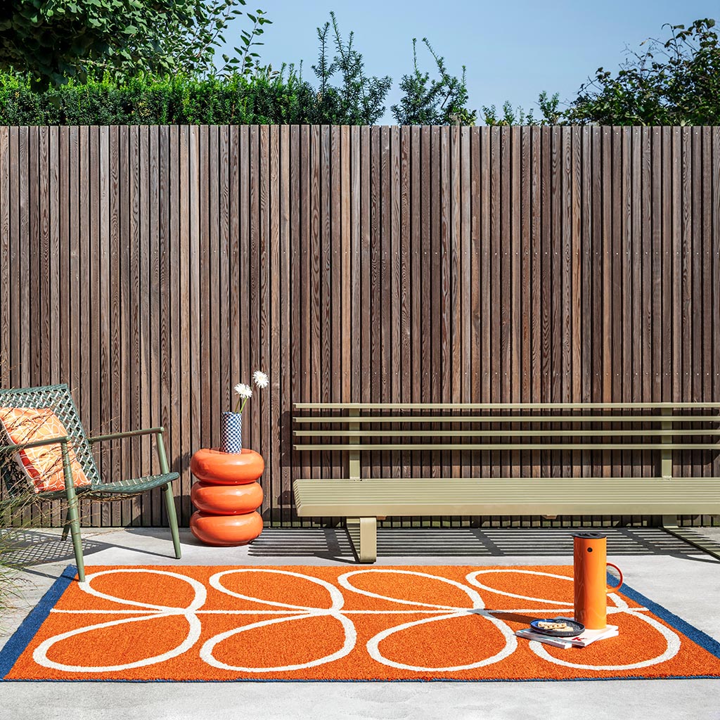 Orange Outdoor Rug