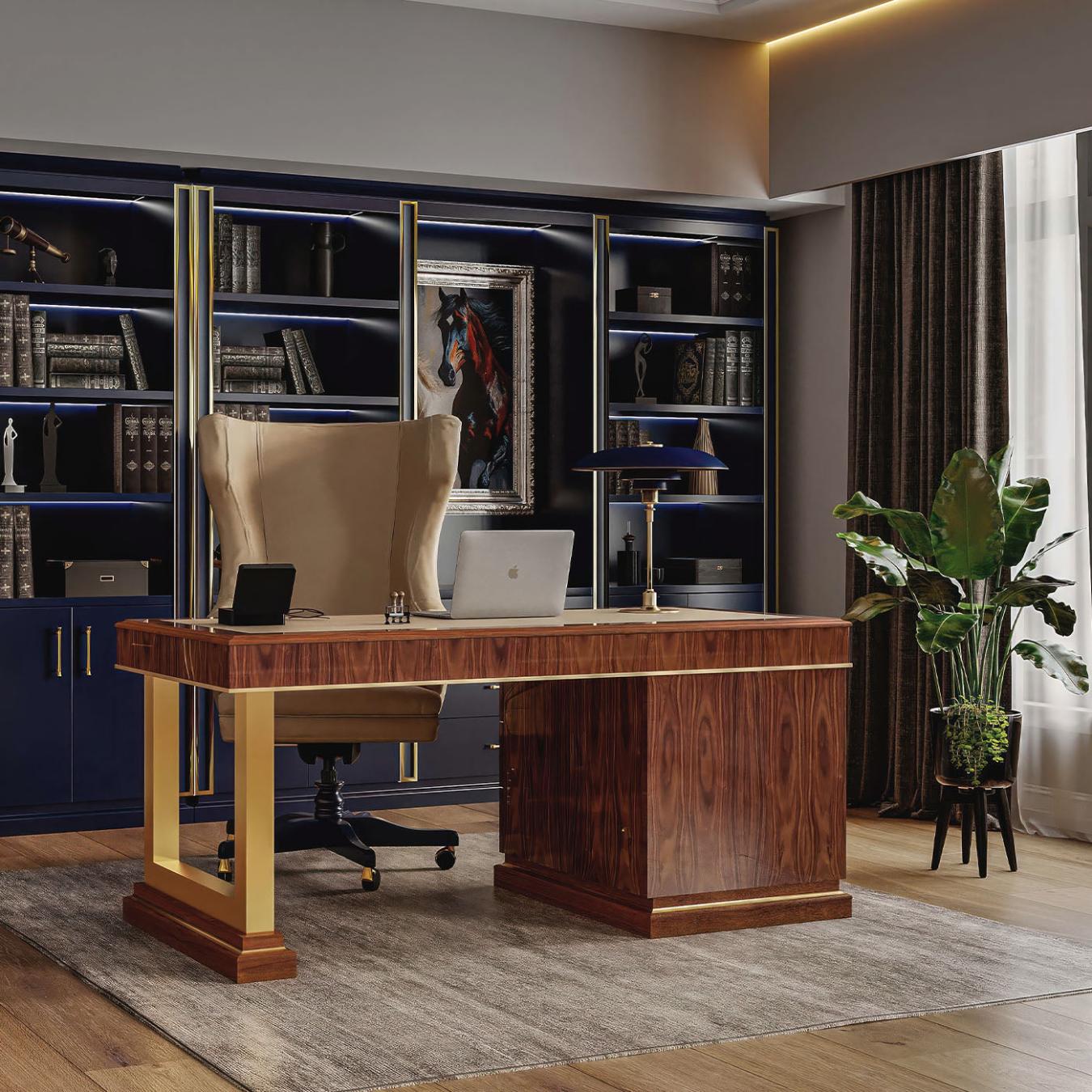 Swivel Office Armchair