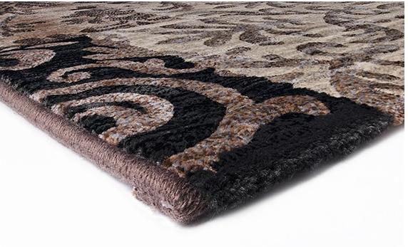 Patch Brown Rug ☞ Size: 5' 3" x 7' 7" (160 x 230 cm)
