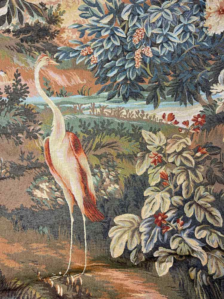 Greenery and Birds Tapestry