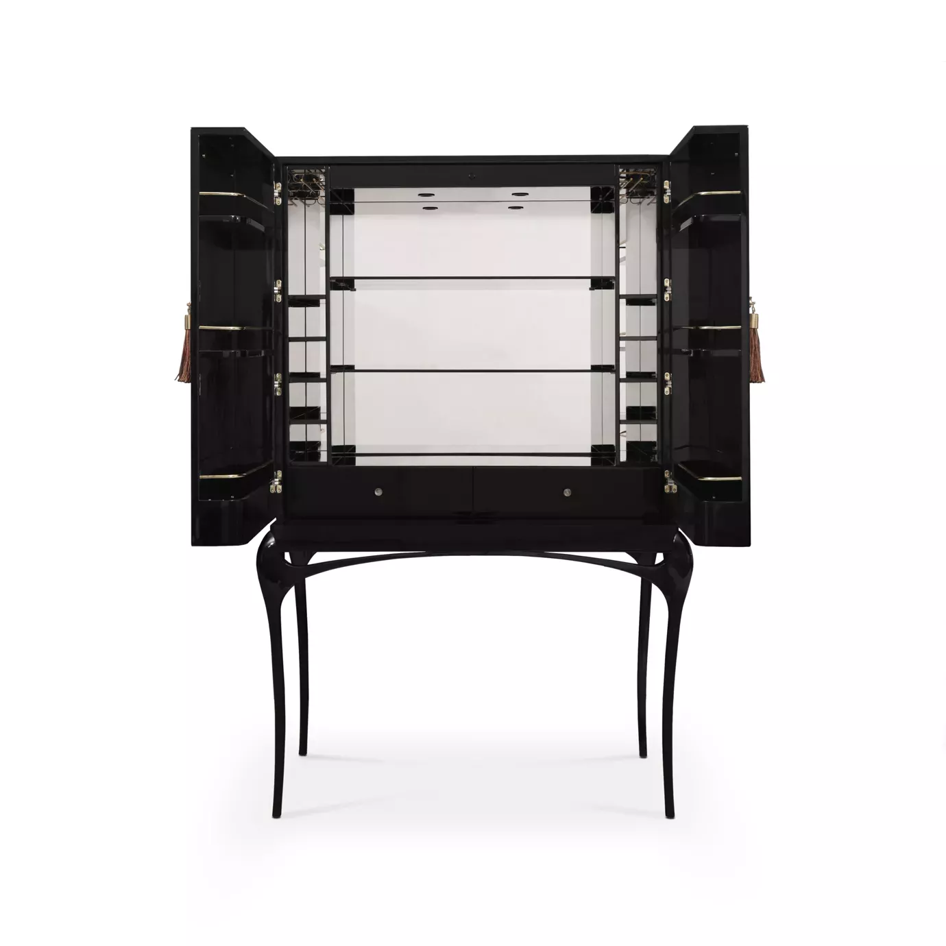 Allure Golden Feather Bar Cabinet