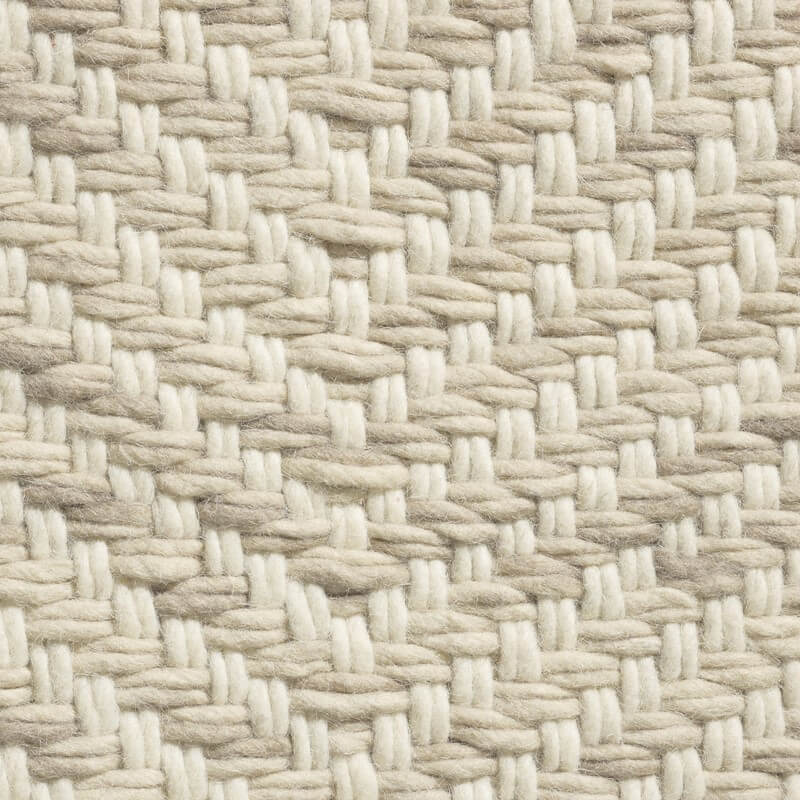 Hand-Woven Wool Beige Rug ☞ Size: 250 x 350 cm