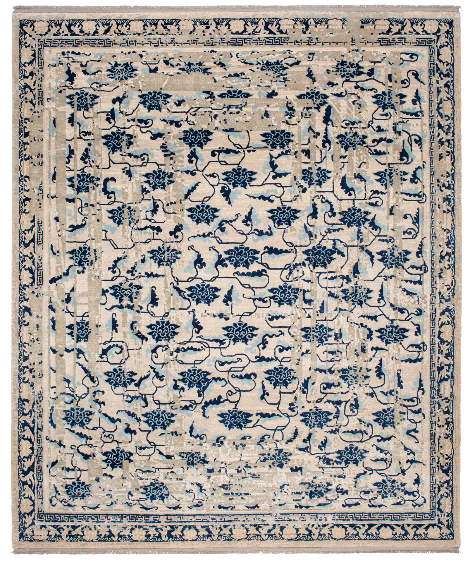 Lotus Frame Rug