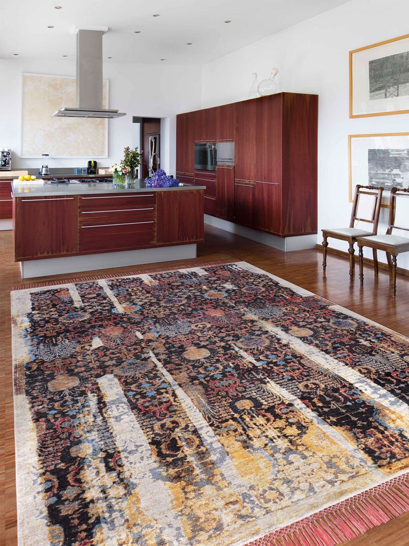 Block Exquisite Handmade Rug