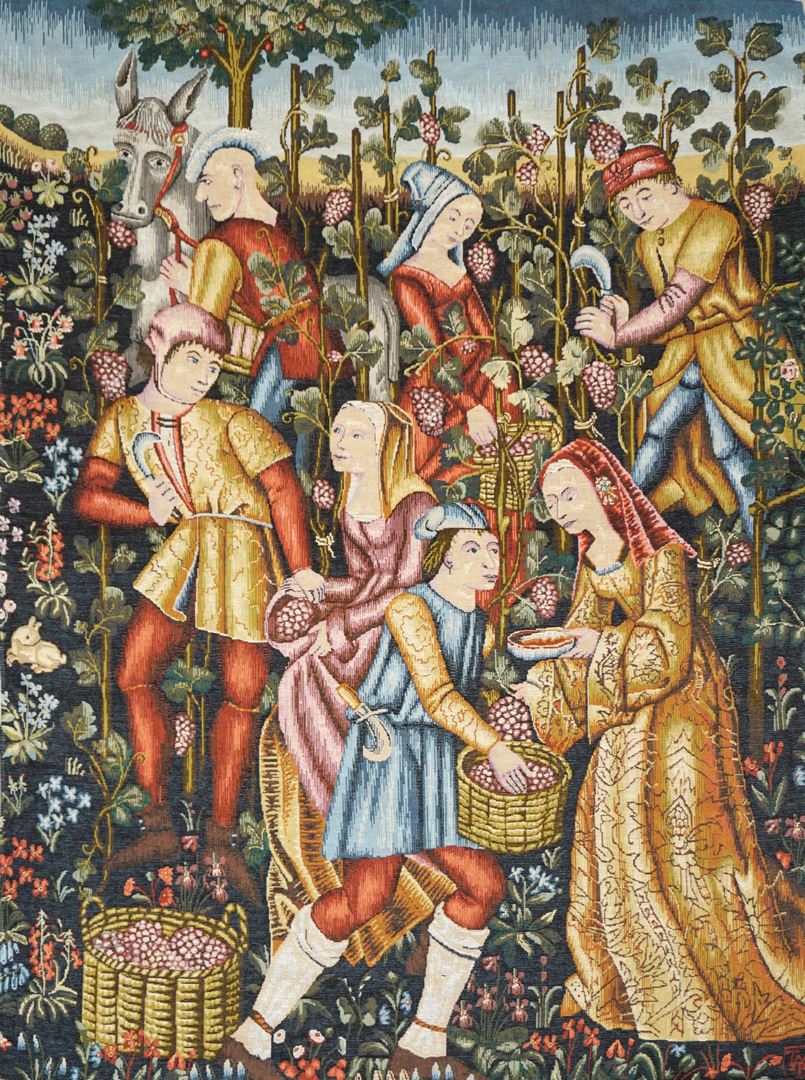 The Harvest Scene Tapestry