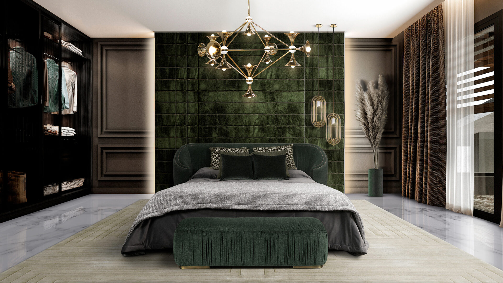 Maestro Diamond Suspension Lamp - 6