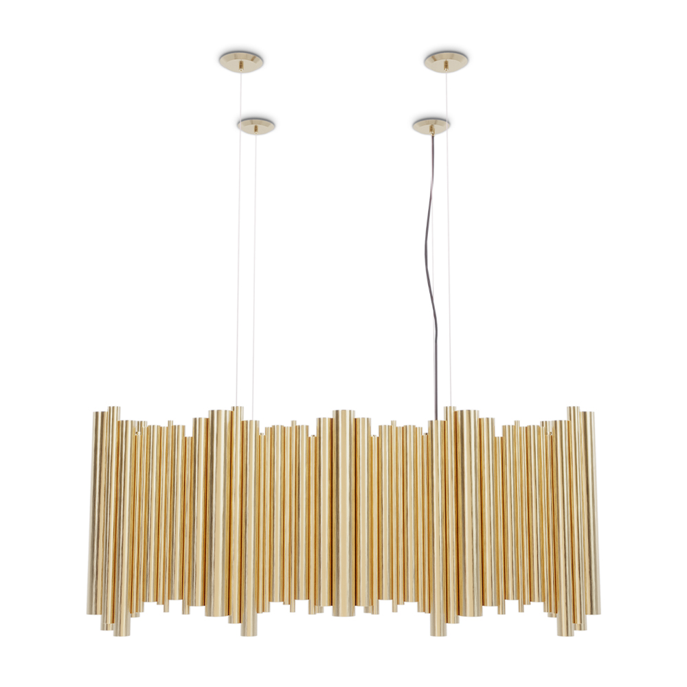 Brubeck Rectangular Suspension Lamp