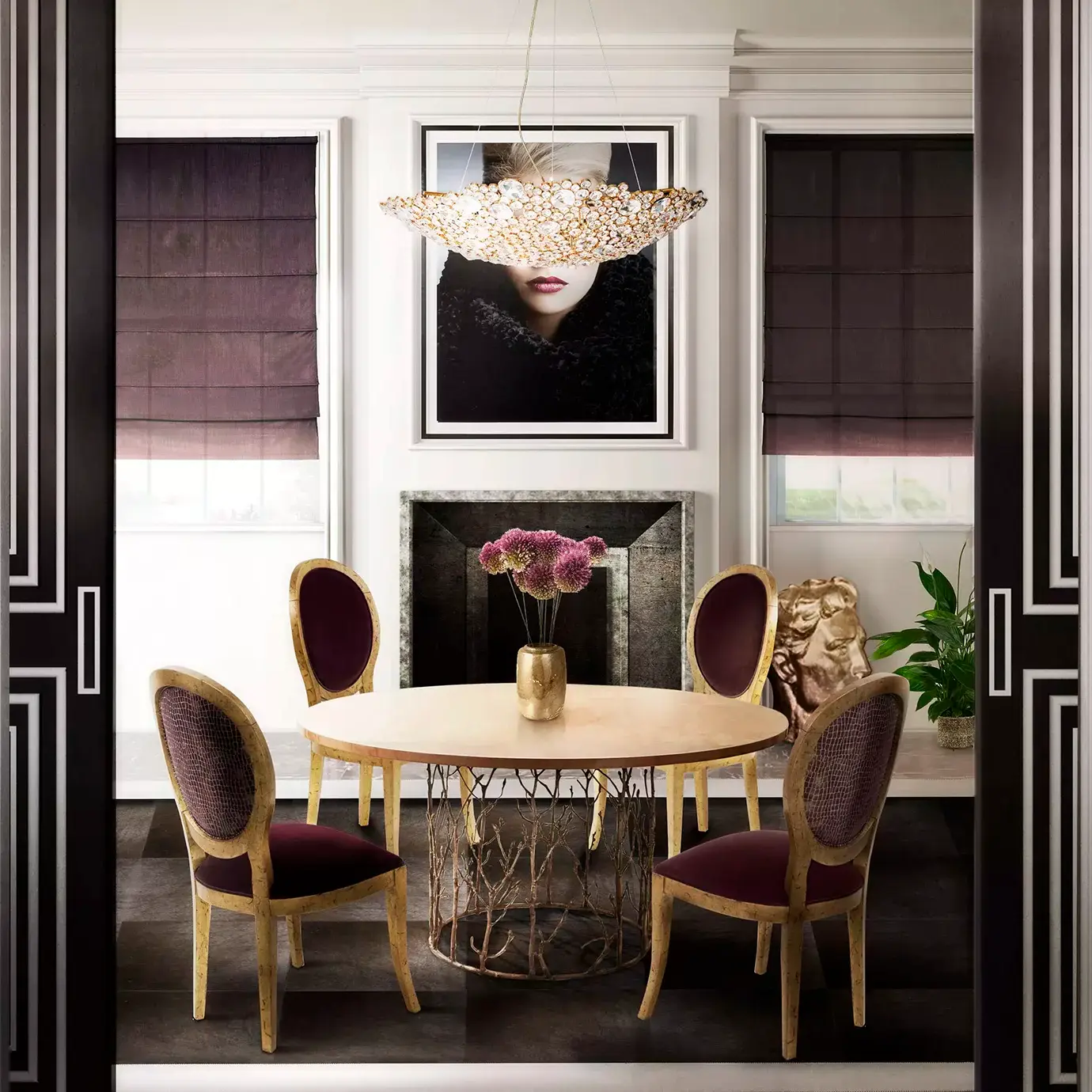 Eternelle Demi-Lune Chandelier