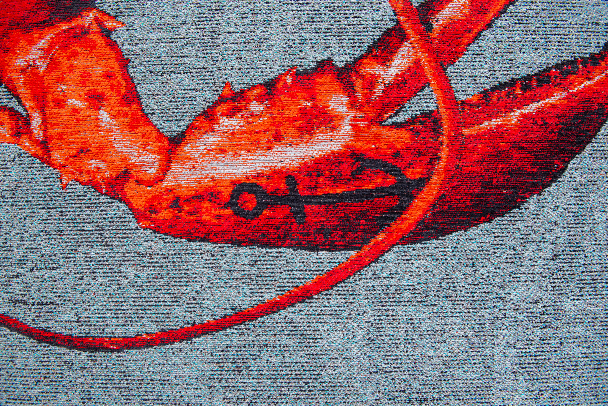 Steam Red Rug