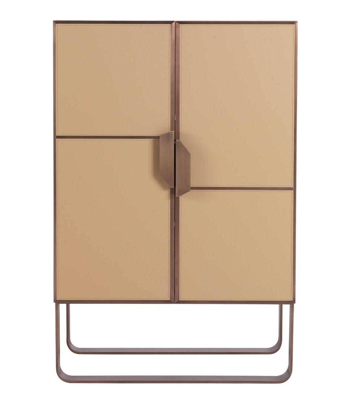 Twin Door Bar Cabinet