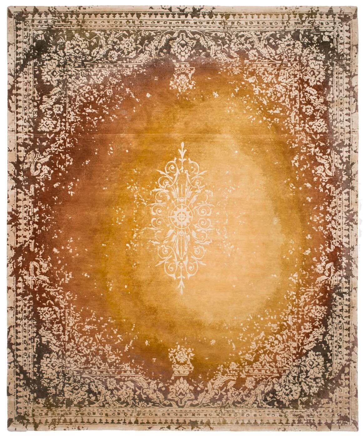 Medallion Multi Hand-Knotted Rug