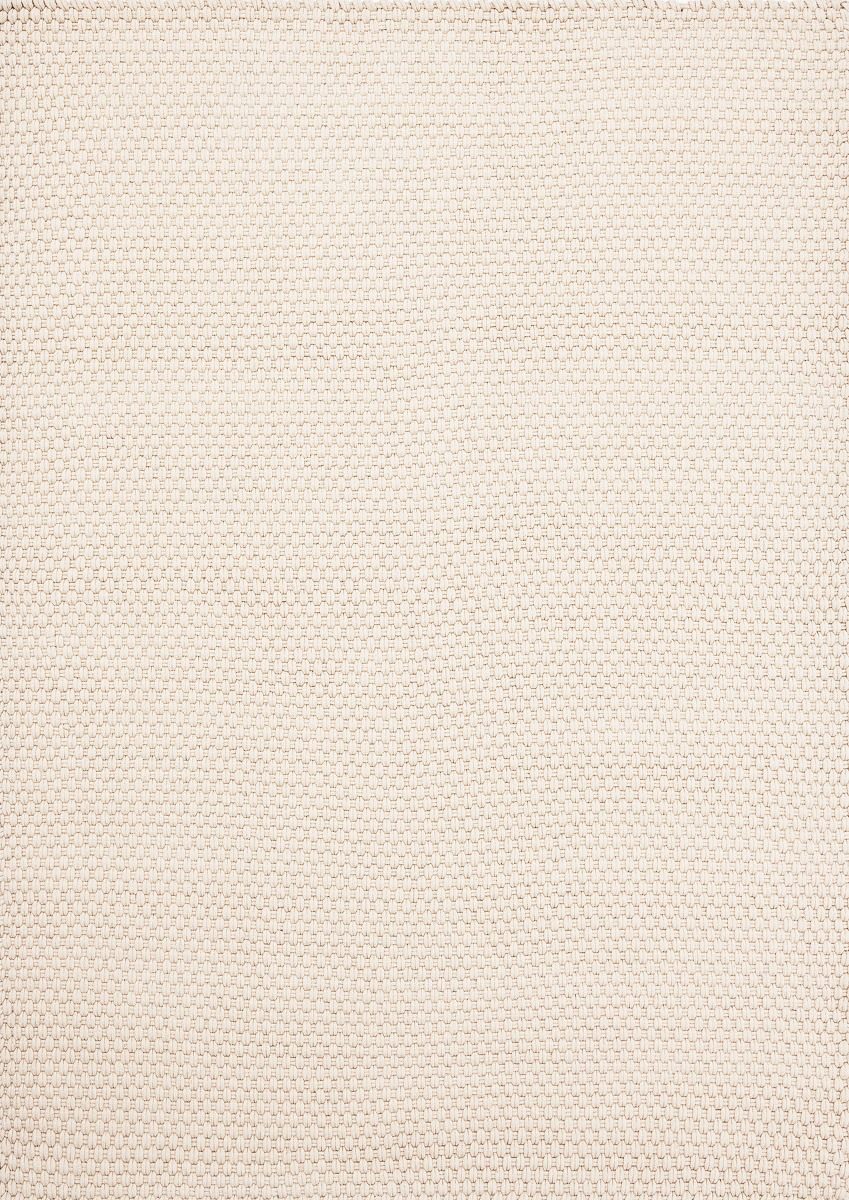 White / Sand Outdoor Handwoven Rug ☞ Size: 250 x 350 cm