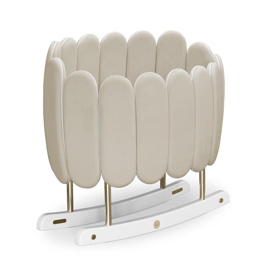 Lotus Gentle Rocking Crib
