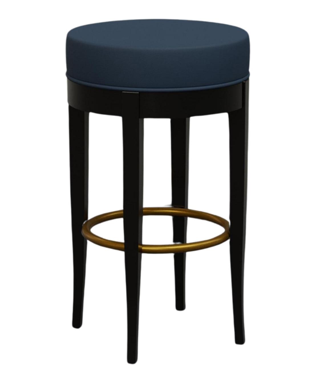 Blue Bar Stool