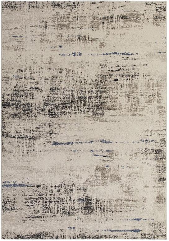 Abstract Machine Made Rug ☞ Size: 4' 4" x 6' 5" (133 x 195 cm)