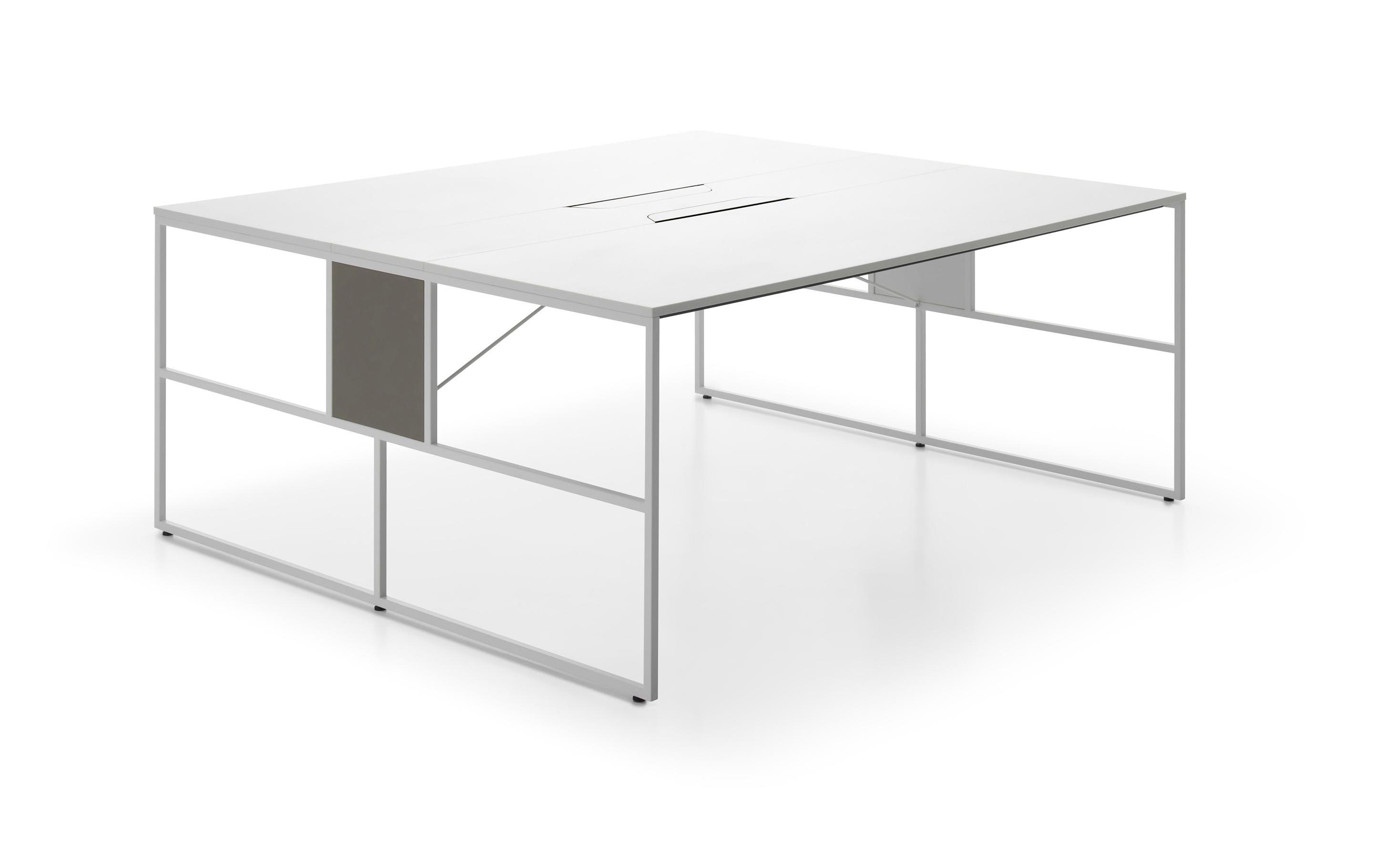 Venti Light Spacious Office Workstation for Two