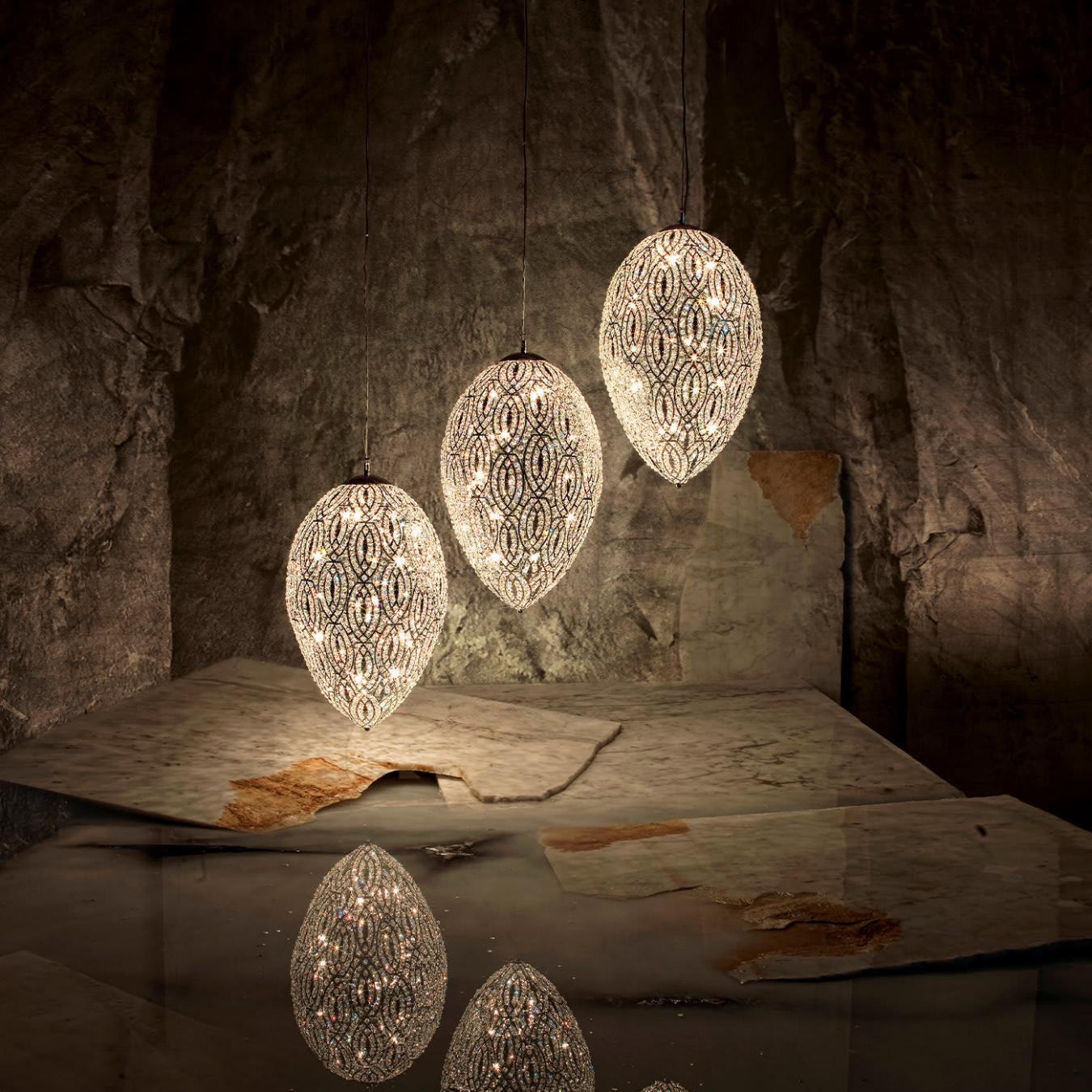 Arabesque Egg Chandelier