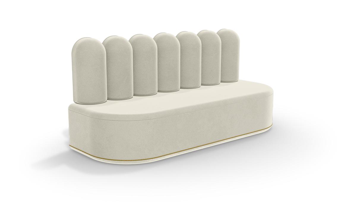 Fluffy Cloud II Snuggle Sofa