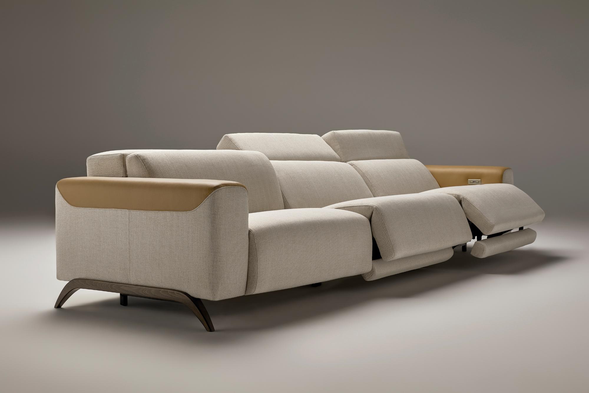 Atlanta 3-Seater Reclining Sofa