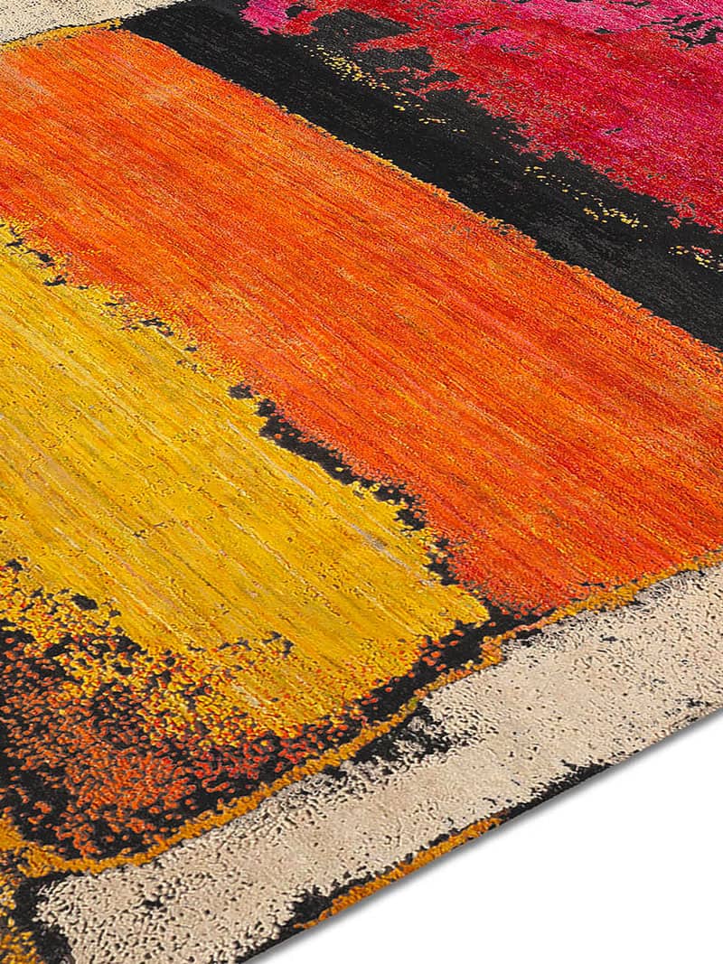 Magenta Hand-Woven Rug