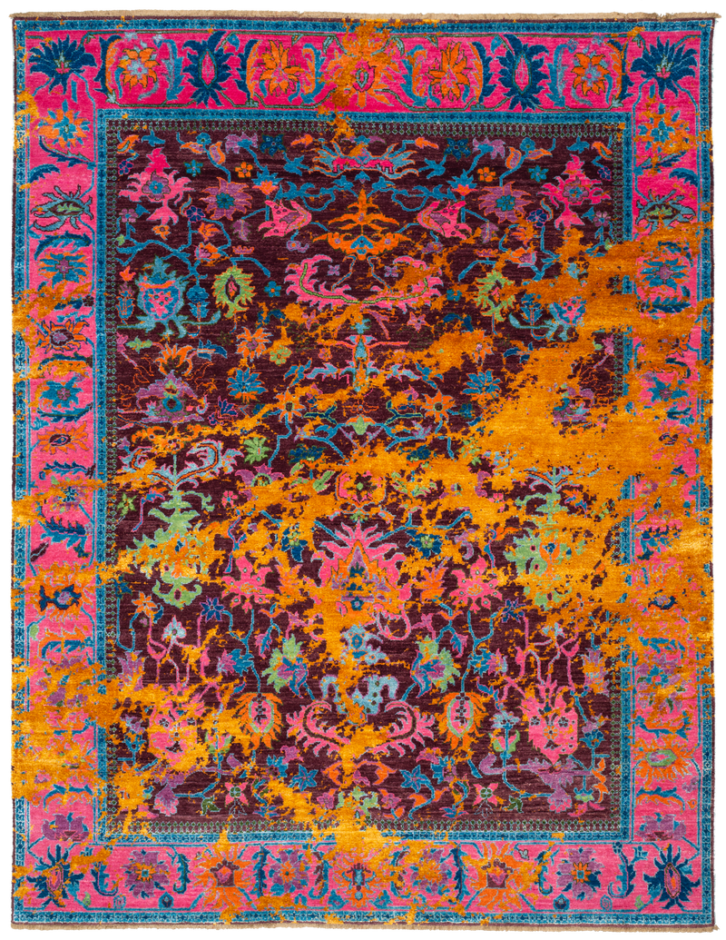 Azer Hand-Knotted Designer Rug